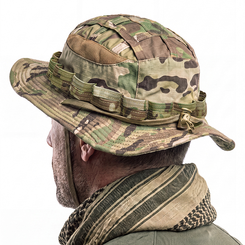 IDOGEAR Boonie Hat Adjustable Wide Brim Outdoor UFS Sun Hat  for Hiking Camping 3623