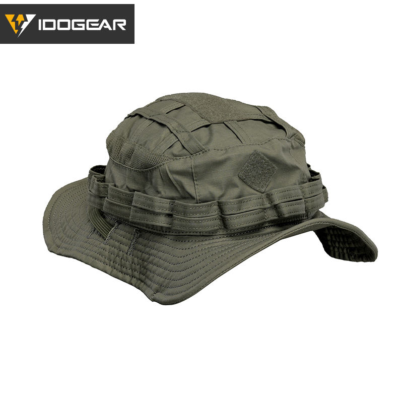 IDOGEAR UFS Boonie Hat Portable Adjustable Breathable Sweat-absorbing Outdoor Camping Hiking 3623