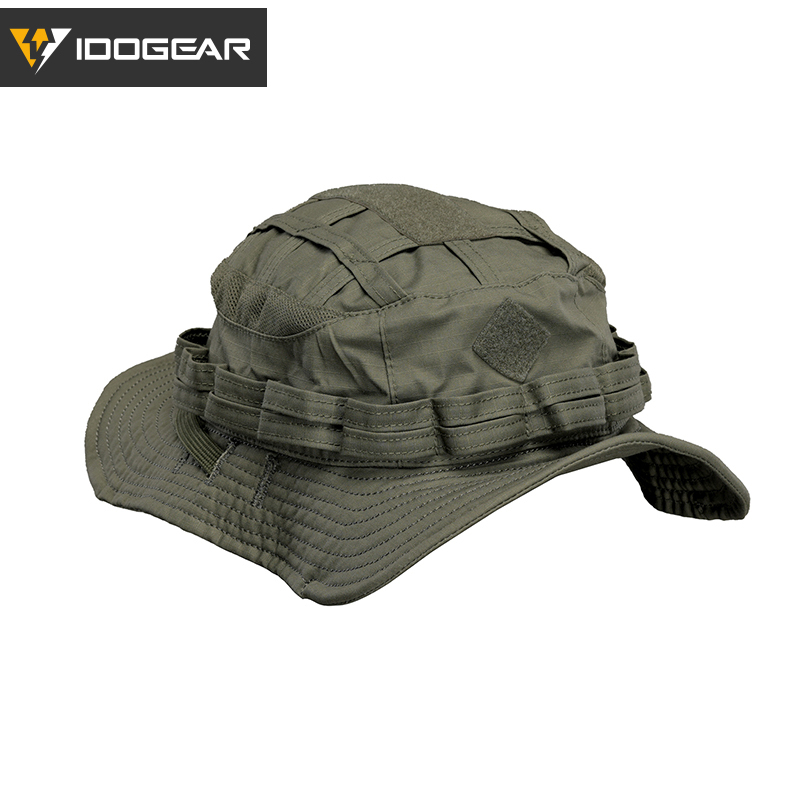 IDOGEAR UFS Boonie Hat Portable Adjustable Breathable Sweat-absorbing Outdoor Camping Hiking 3623