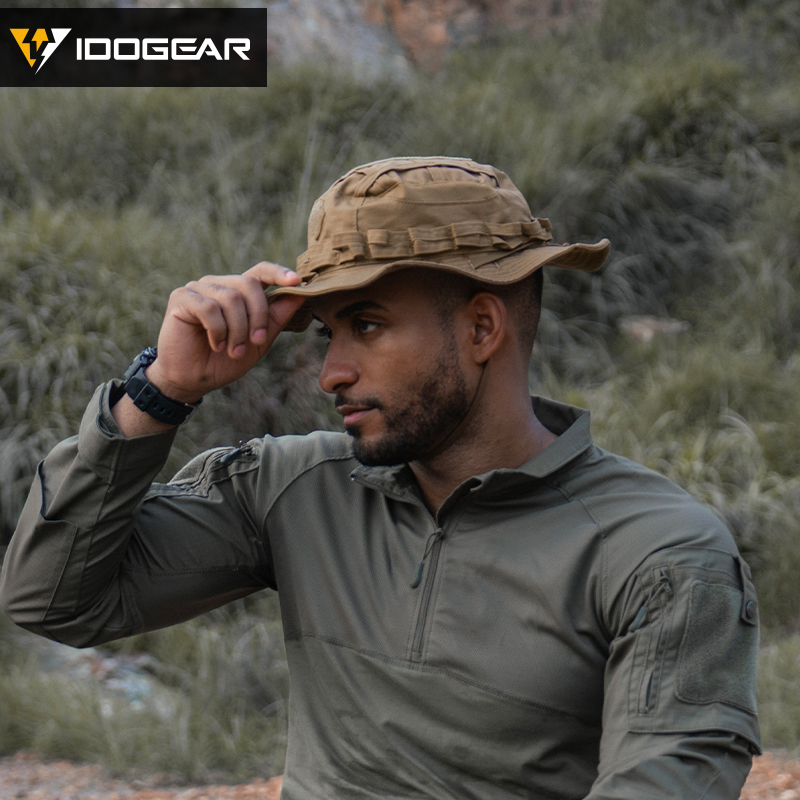 IDOGEAR Tactical UFS Boonie Hat Portable Adjustable Breathable Sweat-absorbing Outdoor Camping Hiking 3623