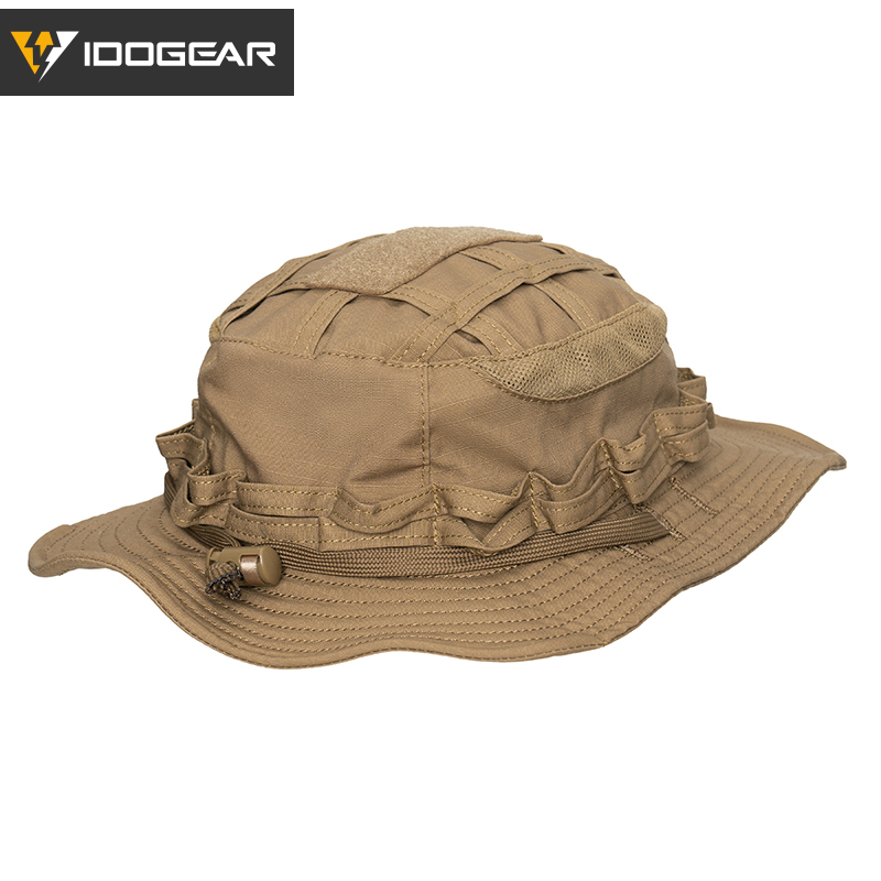 IDOGEAR Tactical UFS Boonie Hat Portable Adjustable Breathable Sweat-absorbing Outdoor Camping Hiking 3623