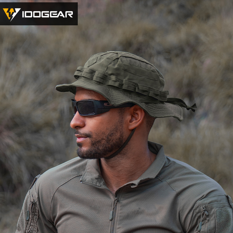 IDOGEAR Tactical UFS Boonie Hat Portable Adjustable Breathable Sweat-absorbing Outdoor Camping Hiking 3623
