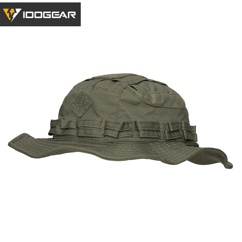 IDOGEAR Tactical UFS Boonie Hat Portable Adjustable Breathable Sweat-absorbing Outdoor Camping Hiking 3623