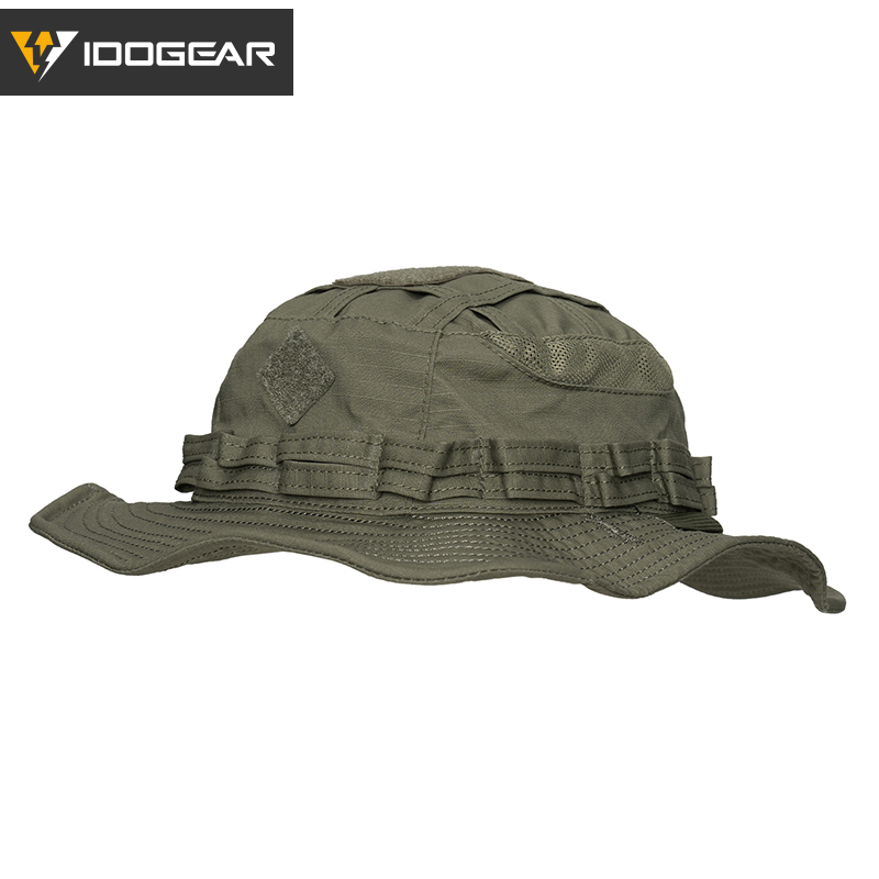 IDOGEAR Tactical UFS Boonie Hat Portable Adjustable Breathable Sweat-absorbing Outdoor Camping Hiking 3623