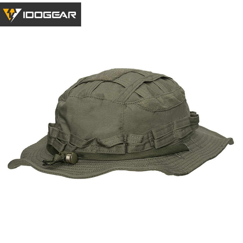 IDOGEAR Tactical UFS Boonie Hat Portable Adjustable Breathable Sweat-absorbing Outdoor Camping Hiking 3623
