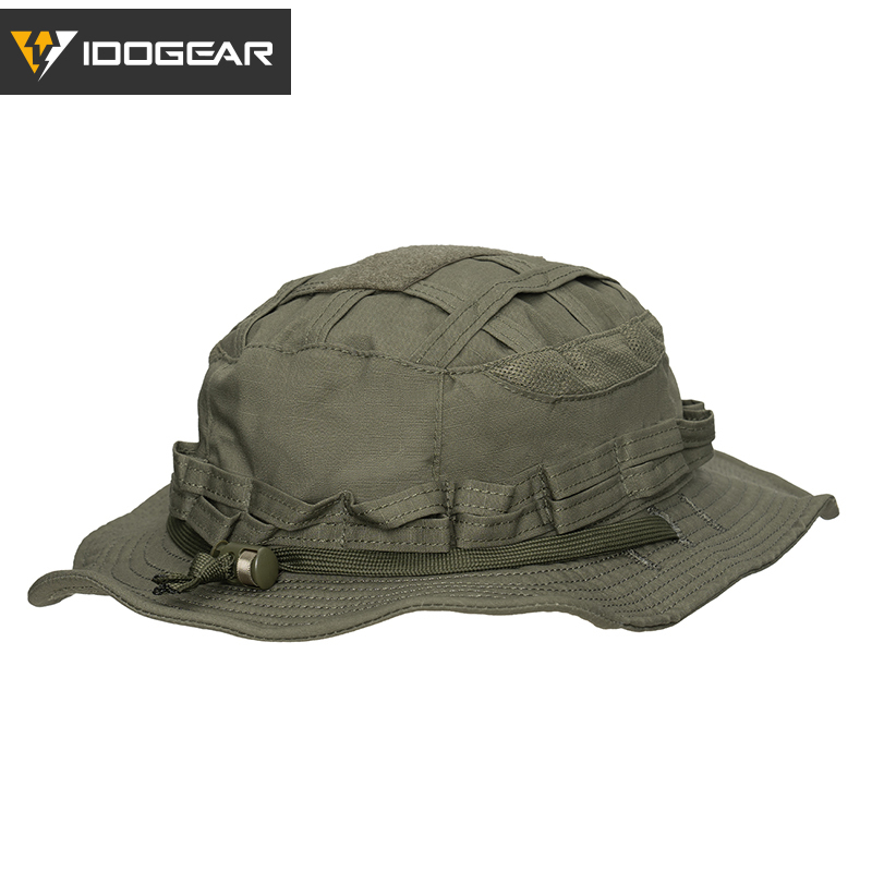 IDOGEAR Tactical UFS Boonie Hat Portable Adjustable Breathable Sweat-absorbing Outdoor Camping Hiking 3623