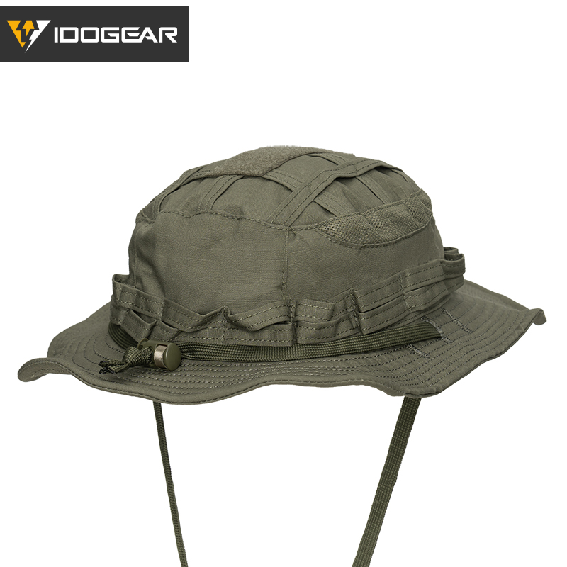 IDOGEAR Tactical UFS Boonie Hat Portable Adjustable Breathable Sweat-absorbing Outdoor Camping Hiking 3623