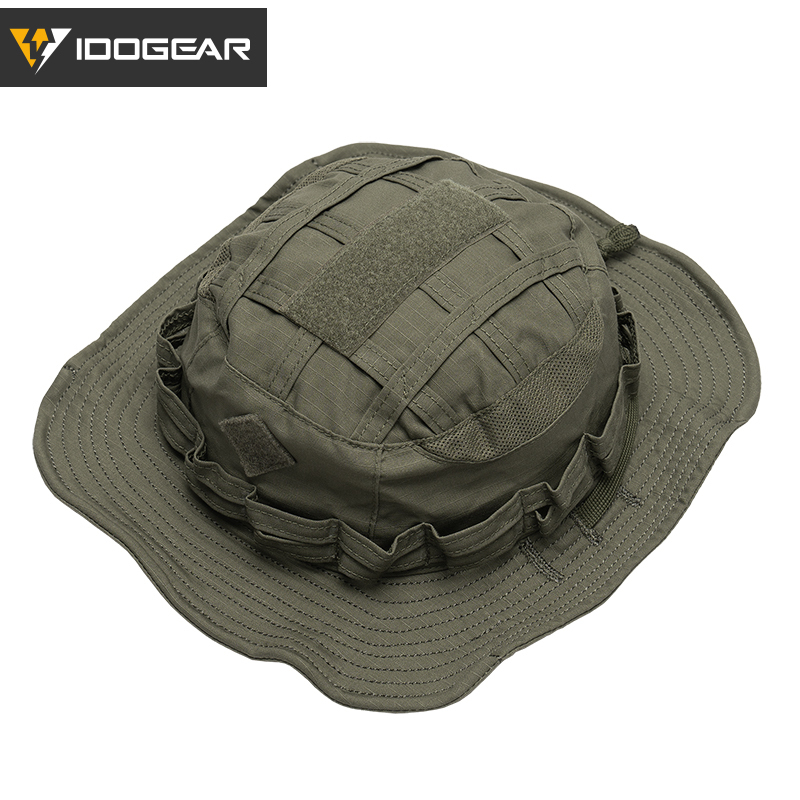 IDOGEAR Tactical UFS Boonie Hat Portable Adjustable Breathable Sweat-absorbing Outdoor Camping Hiking 3623