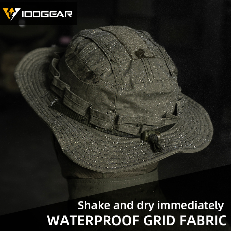 IDOGEAR Tactical UFS Boonie Hat Portable Adjustable Breathable Sweat-absorbing Outdoor Camping Hiking 3623
