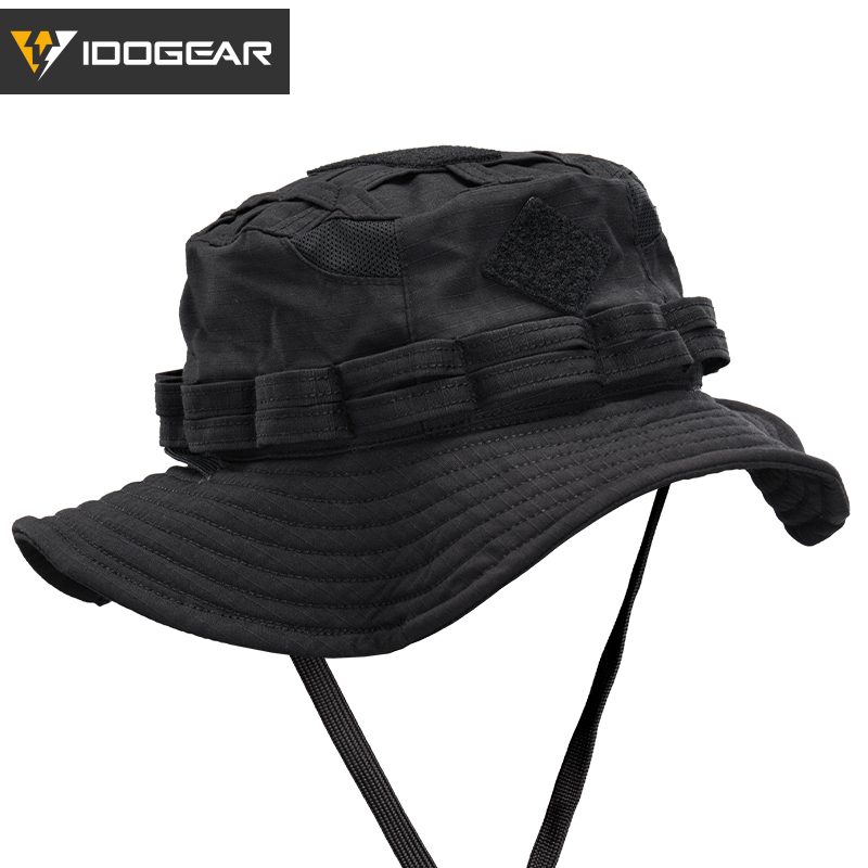 IDOGEAR Outdoor Boonie Hat Waterproof Ripstop Sun Hat with Wide Brim 3624