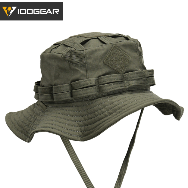 IDOGEAR Outdoor Boonie Hat Waterproof Ripstop Sun Hat with Wide Brim 3624