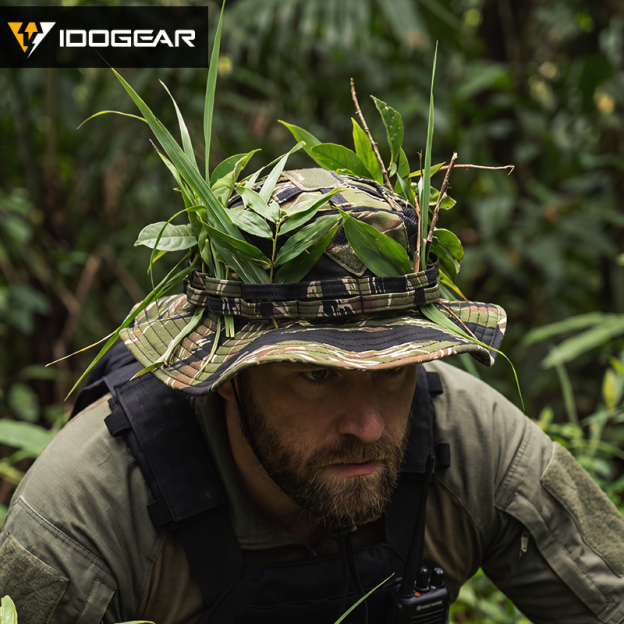 IDOGEAR Outdoor Boonie Hat Waterproof Ripstop Sun Hat with Wide Brim 3624