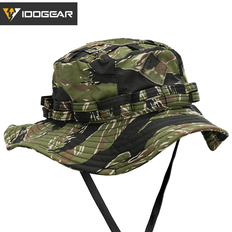 IDOGEAR Outdoor Boonie Hat Waterproof Ripstop Sun Hat with Wide Brim 3624