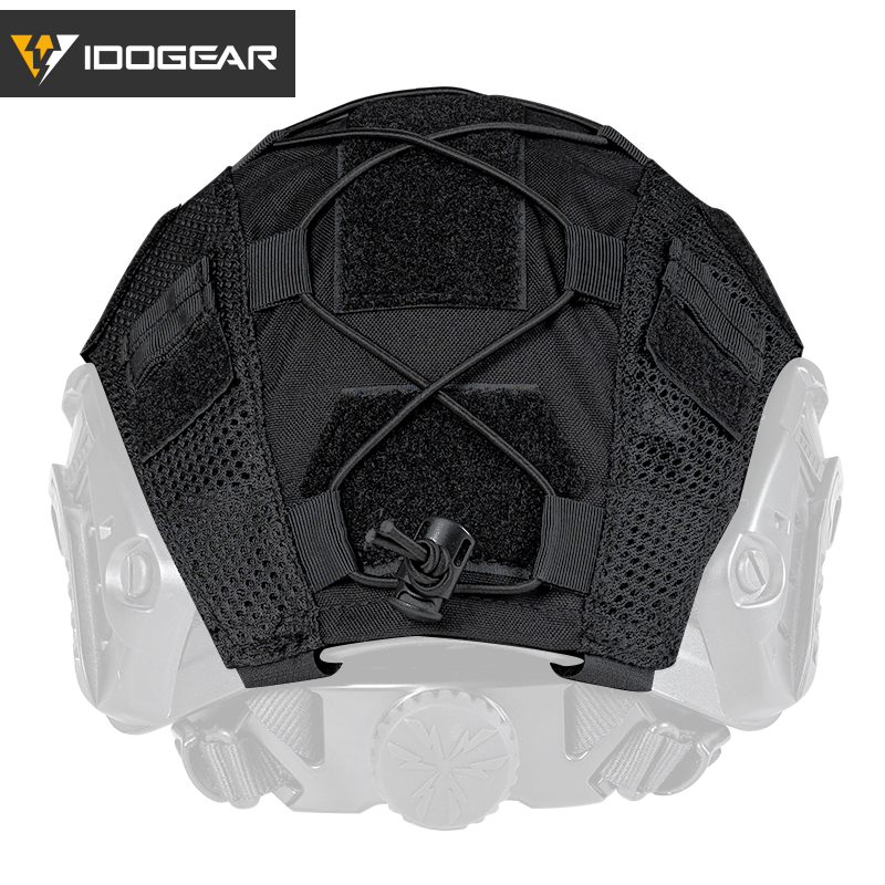 IDOGEAR Tactical Helmet Cover for Fast Helmet Outdoor Training Gear 500D Nylon 3802