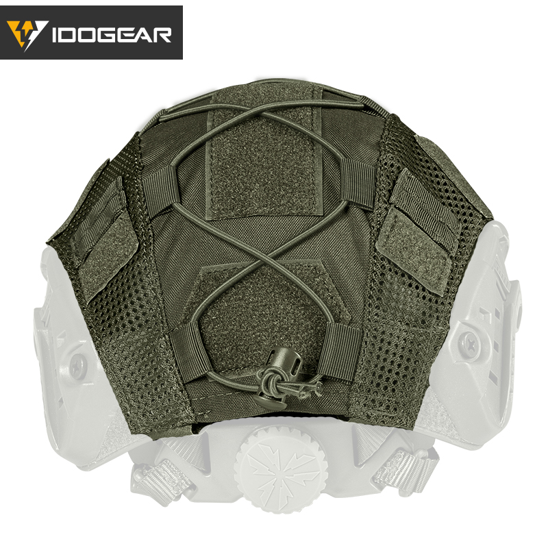 IDOGEAR Tactical Helmet Cover for Fast Helmet Outdoor Training Gear 500D Nylon 3802