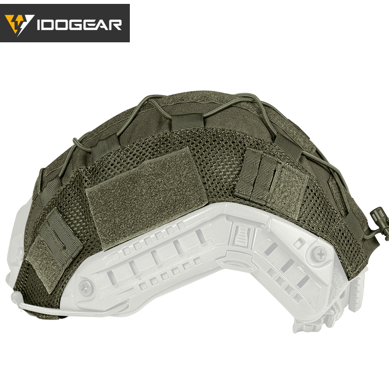 IDOGEAR Tactical Helmet Cover for Fast Helmet Outdoor Training Gear 500D Nylon 3802