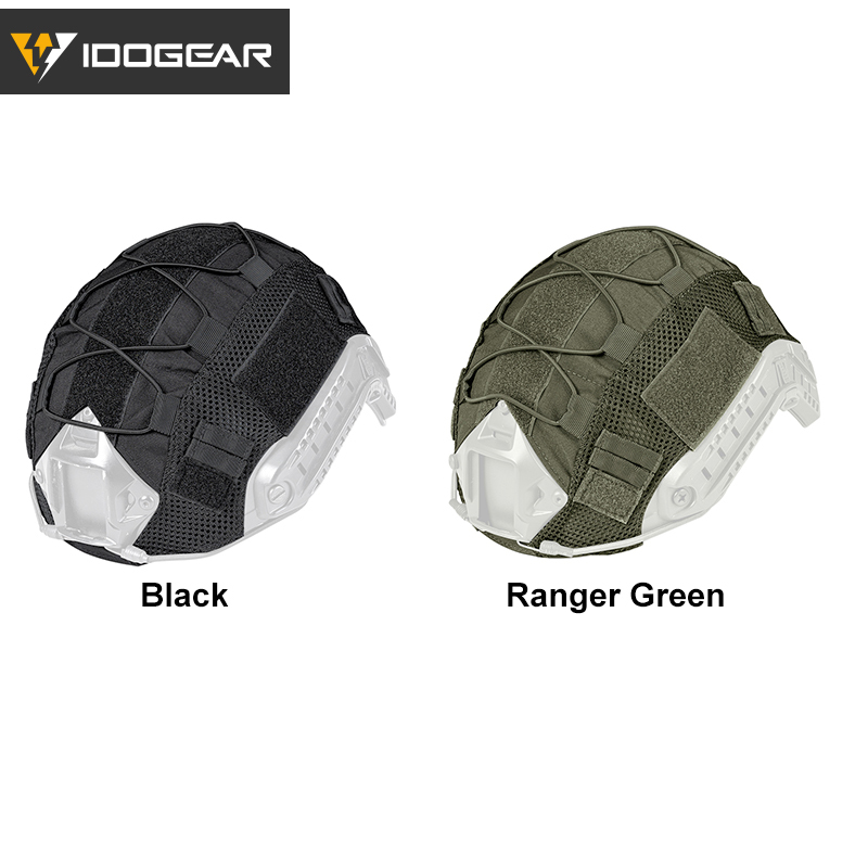 IDOGEAR Tactical Helmet Cover for Fast Helmet Outdoor Training Gear 500D Nylon 3802
