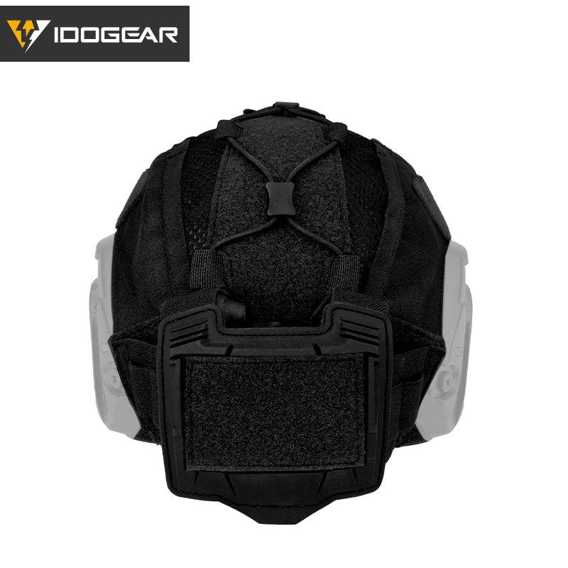 IDOGEAR SPORTS Helmet Cover For Tactical Helmet with NVG Battery Pouch Hunting Accessories 3812