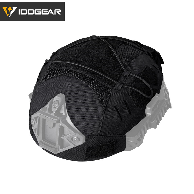 IDOGEAR Tactical Helmet Cover For Wendy Helmet with NVG Battery Pouch 3814