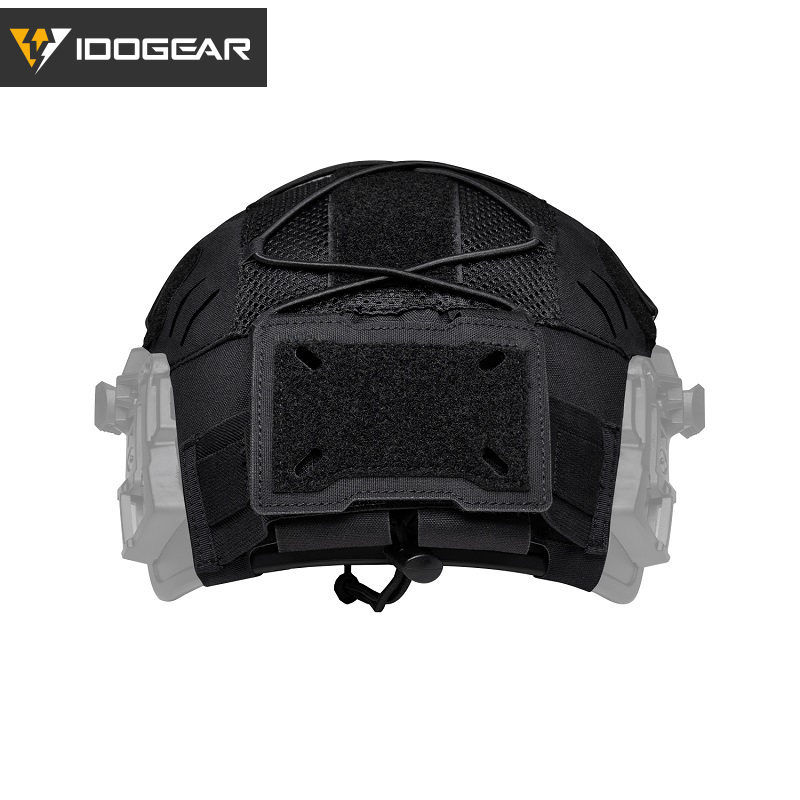 IDOGEAR Tactical Helmet Cover For Wendy Helmet with NVG Battery