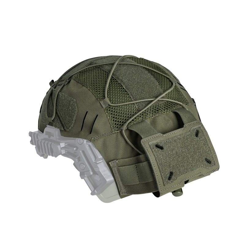 IDOGEAR Tactical Helmet Cover For Wendy Helmet with NVG Battery Pouch M/L Size 3814