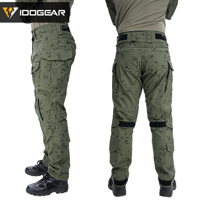 IDOGEAR G3 Combat Unifoms Set with Knee Pads Update Version Tactical Uniforms With New Colors (VTS DNC) UT3001