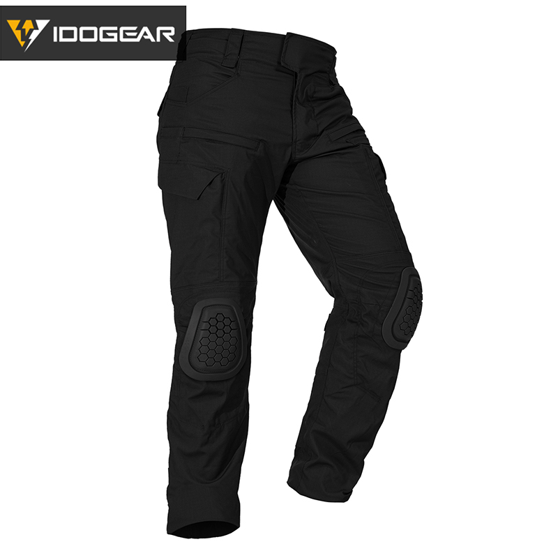 IDOGEAR G4 Tactical Pants With Knee Pads Outdoor Breathable Tactical Trousers 3208