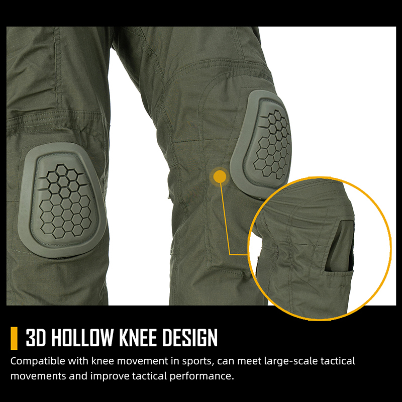 IDOGEAR G4 Tactical Pants With Knee Pads Outdoor Breathable Tactical Trousers 3208