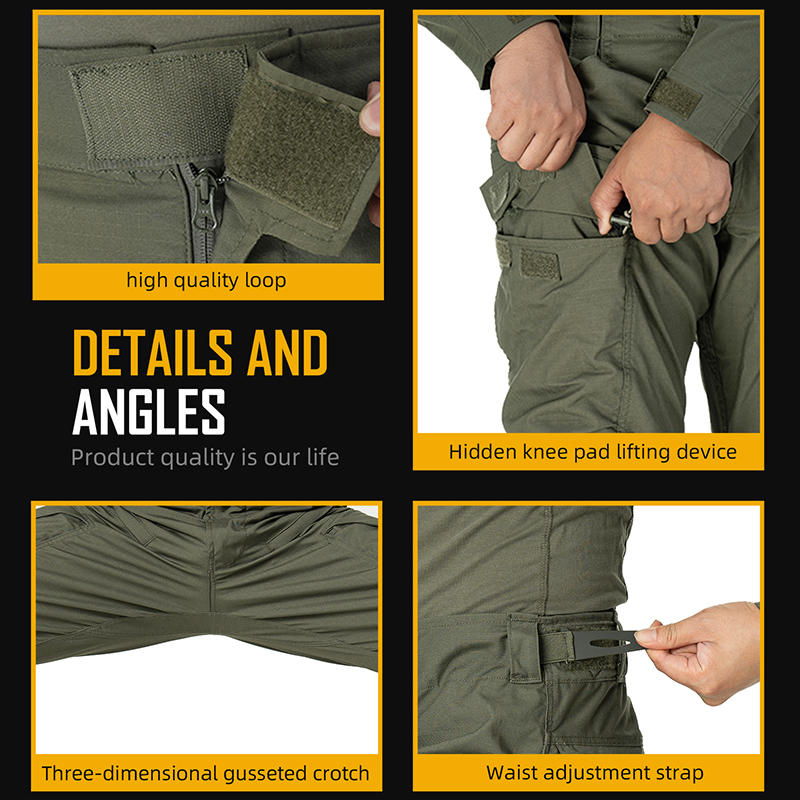 IDOGEAR G4 Tactical Pants With Knee Pads Outdoor Breathable Tactical Trousers 3208