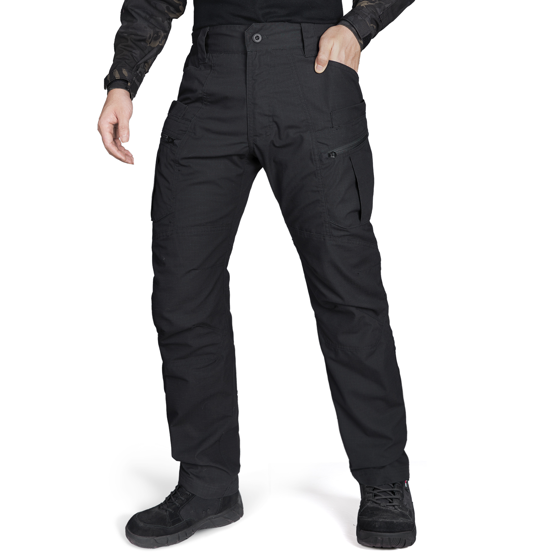 IDOGEAR Tactical Pants Multi-Pocket Combat Pants Large Capacity Camouflage Trousers Men Pants for Hunting Hiking 3210