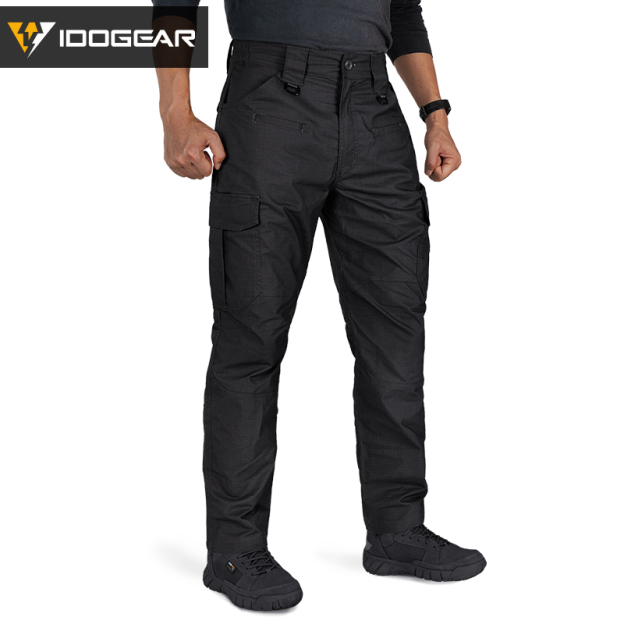 【FLASH SALE】IDOGEAR BSR Flex Tactical Pants Men's Cargo Trousers For Airsoft, Military Combat Pants 3213-IDOGEAR INDUSTRIAL