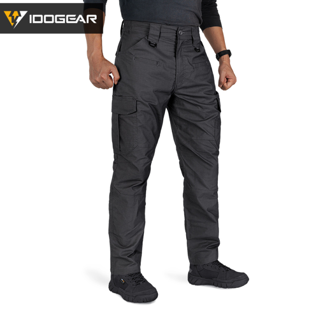 【FLASH SALE】IDOGEAR BSR Flex Tactical Pants Men's Cargo Trousers For Airsoft, Military Combat Pants 3213-IDOGEAR INDUSTRIAL