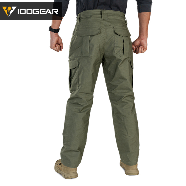 【FLASH SALE】IDOGEAR BSR Flex Tactical Pants Men's Cargo Trousers For Airsoft, Military Combat Pants 3213-IDOGEAR INDUSTRIAL