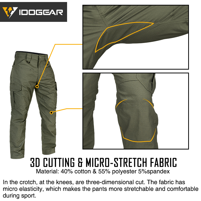 IDOGEAR BSR Utility Outdoor Shirts and Pants Sport Suit Training Uniforms