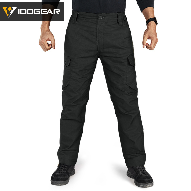 【FLASH SALE】IDOGEAR EDW Flex Tactical Pants With Large Pockets Men's Cargo Combat Pants  3214-IDOGEAR INDUSTRIAL
