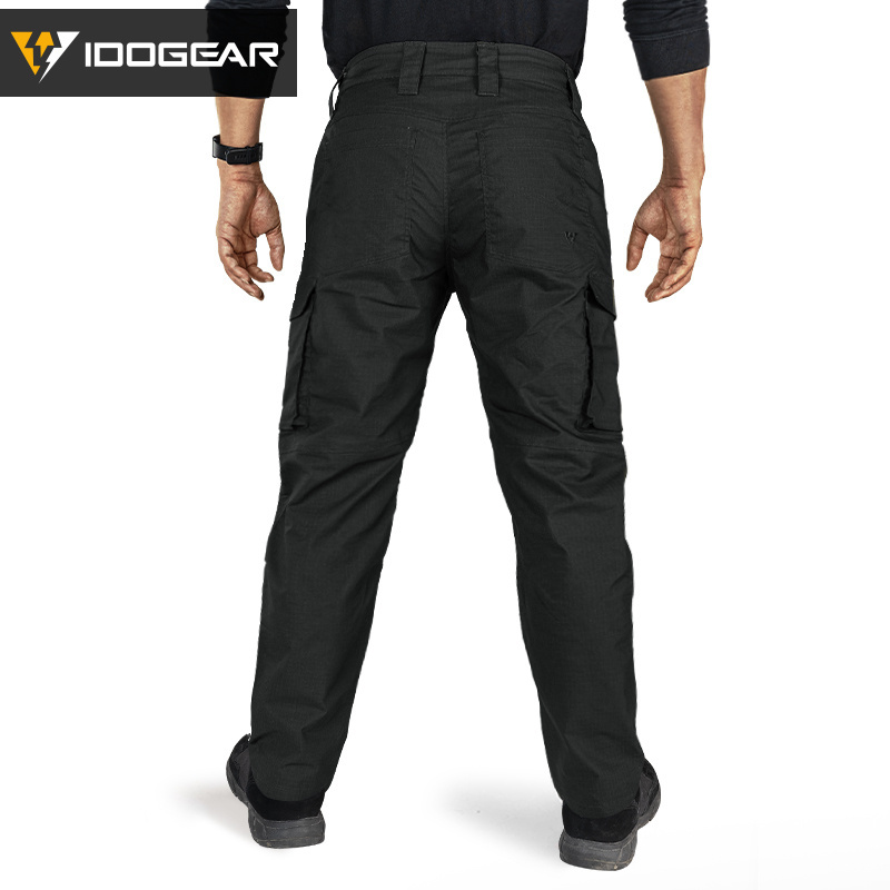 【FLASH SALE】IDOGEAR EDW Flex Tactical Pants With Large Pockets Men's Cargo Combat Pants  3214-IDOGEAR INDUSTRIAL