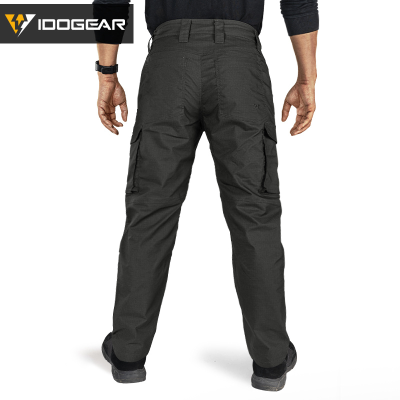 【FLASH SALE】IDOGEAR EDW Flex Tactical Pants With Large Pockets Men's Cargo Combat Pants  3214-IDOGEAR INDUSTRIAL