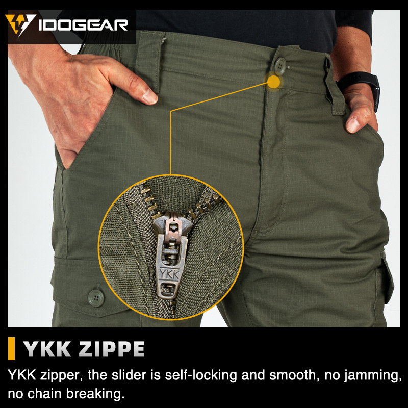 【FLASH SALE】IDOGEAR EDW Flex Tactical Pants With Large Pockets Men's Cargo Combat Pants  3214-IDOGEAR INDUSTRIAL