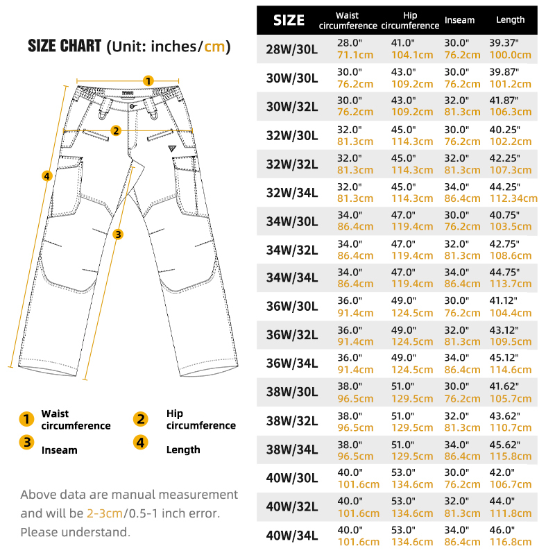 IDOGEAR Tactical Cargo Pants Water-repellent for Outdoors Duty Training Elastic Breathable Men's Pants 3216