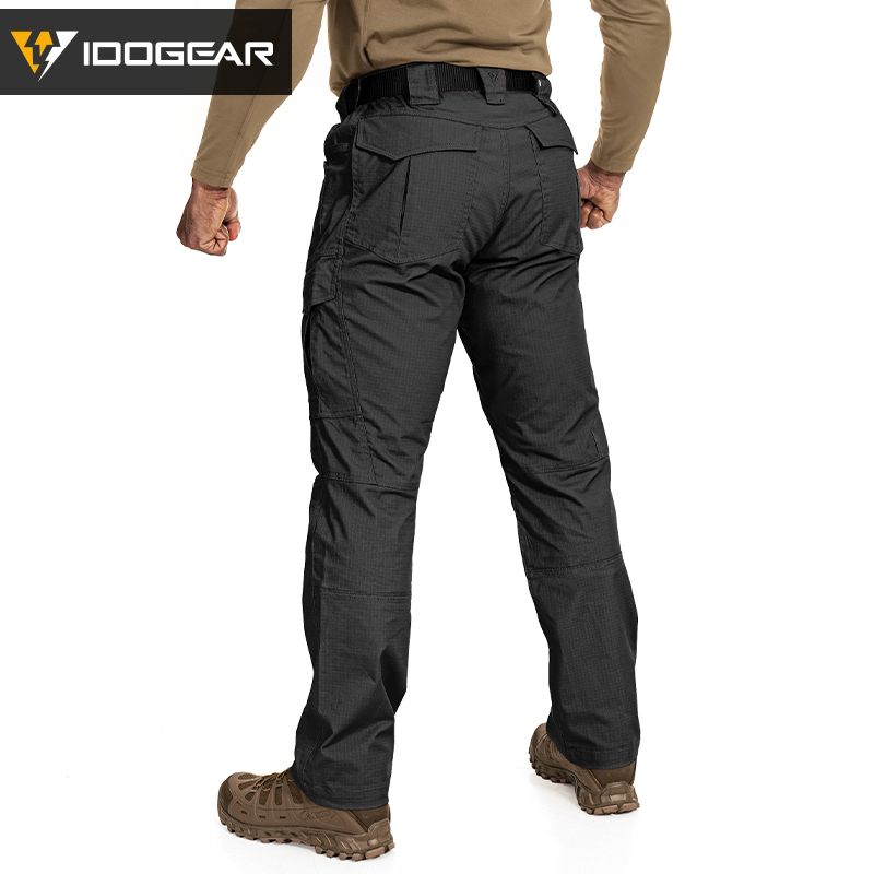 IDOGEAR Tactical Cargo JF Flex Pants Water-repellent Tear-resistant Slight Elastic Outdoor Training 3217
