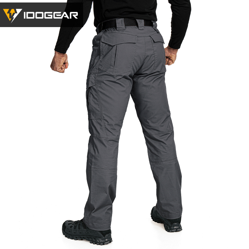 IDOGEAR Tactical Cargo JF Flex Pants Water-repellent Tear-resistant Slight Elastic Outdoor Training 3217