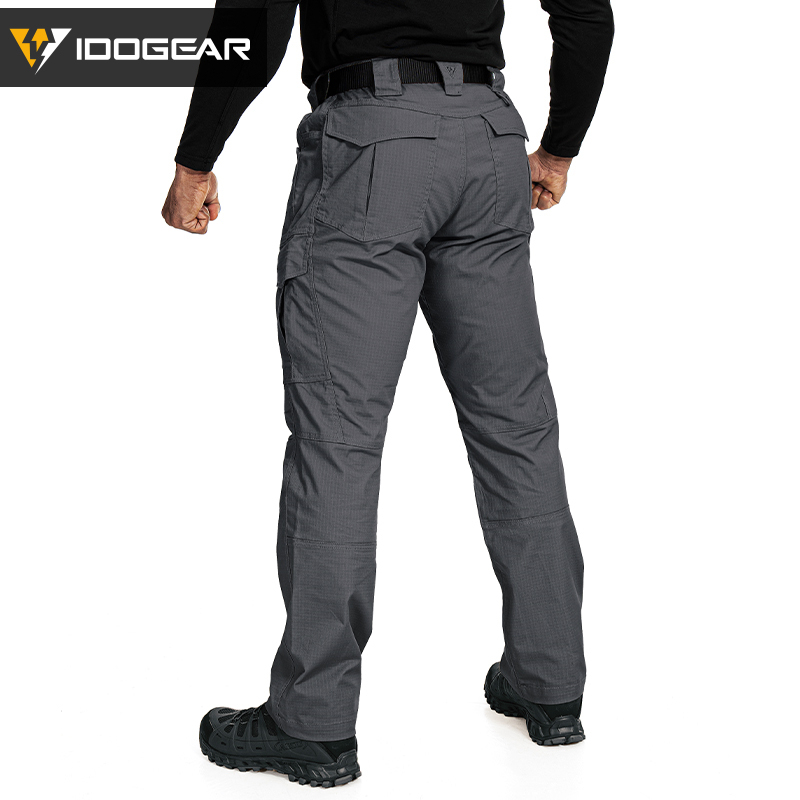 IDOGEAR Tactical Cargo JF Flex Pants Water-repellent Tear-resistant Slight Elastic Outdoor Training 3217