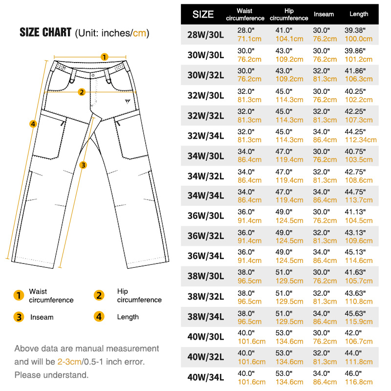 IDOGEAR IP4 Elastic Tactical Cargo Pants Water Repellent Ripstop Lightweight Work Pants for Daily EDC Hiking Outdoor 3320