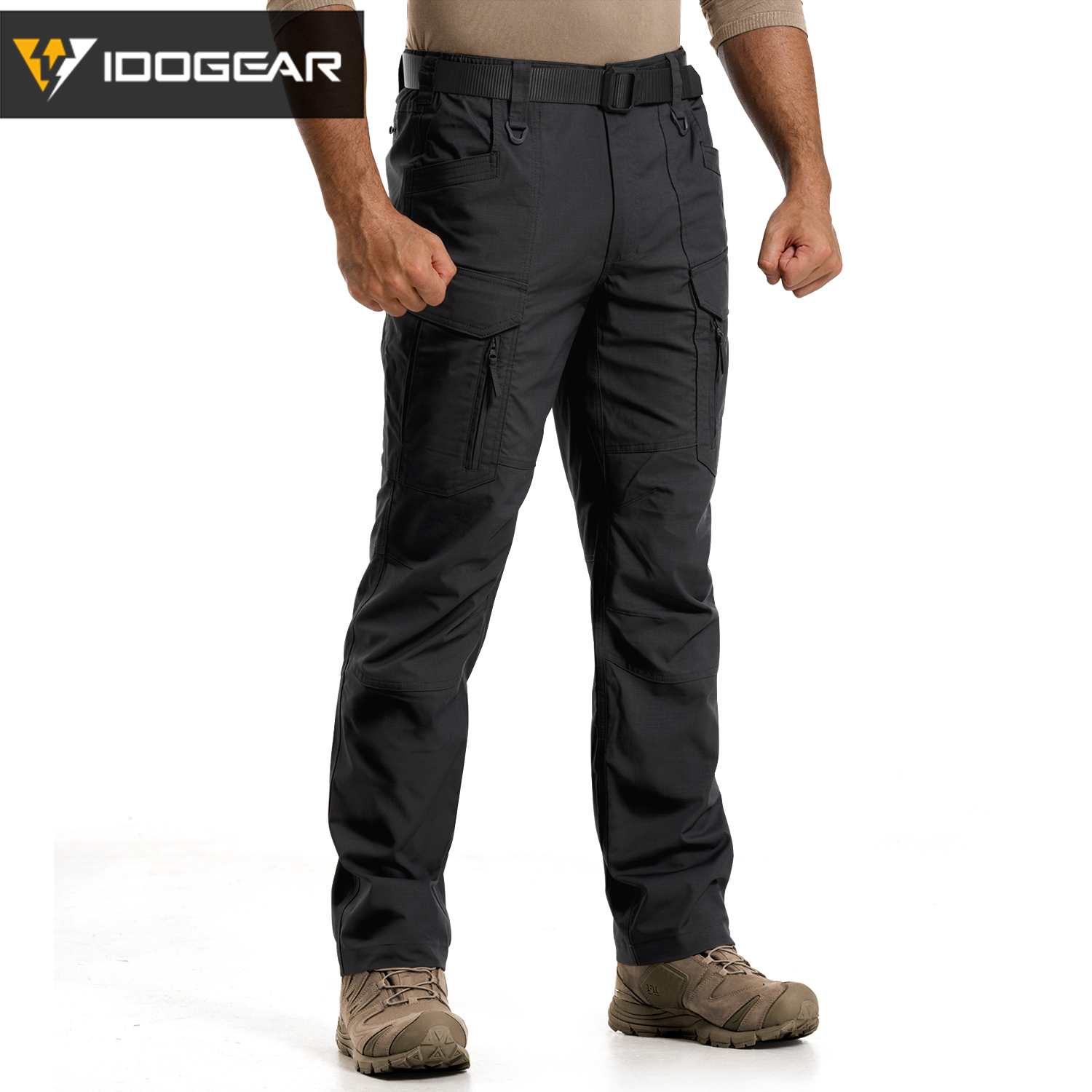 IDOGEAR Tactical Flex Pants IP5 Water Repellent Ripstop Cargo