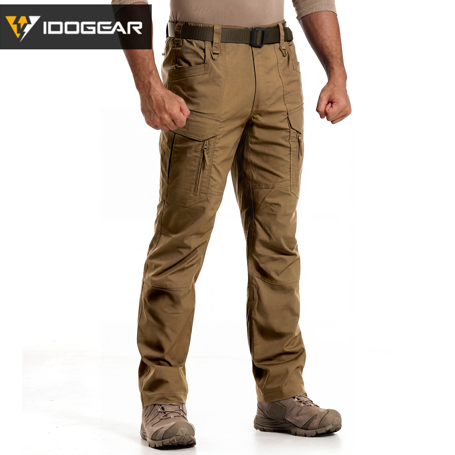 IDOGEAR Flex Pants IP5 Water Repellent Ripstop Cargo Pants for
