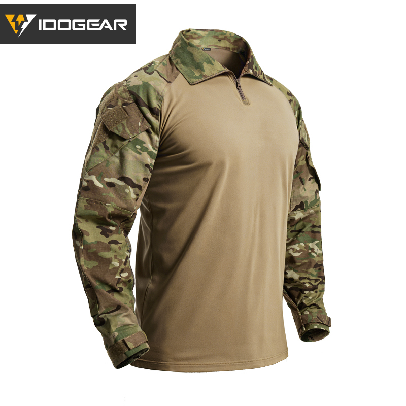 IDOGEAR Tactical G3 Uniform with Original Fabric Breathable Water-repellent Combat Uniform 3001