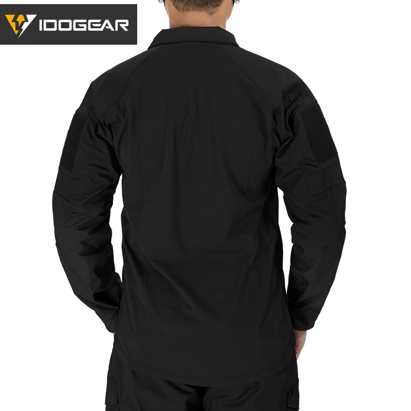 IDOGEAR G4 Tactical Shirt With Elbow Pads Tactical Shirt  Hiking Shirt 3112
