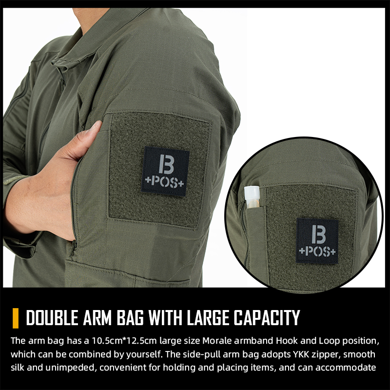 IDOGEAR G4 Tactical Shirt With Elbow Pads Tactical Shirt  Hiking Shirt 3112