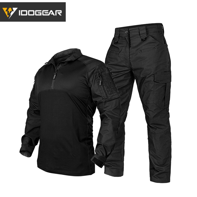 IDOGEAR BSR Tactical Shirts and Pants Military Combat Suit Camo Uniforms UT3013-IDOGEAR INDUSTRIAL
