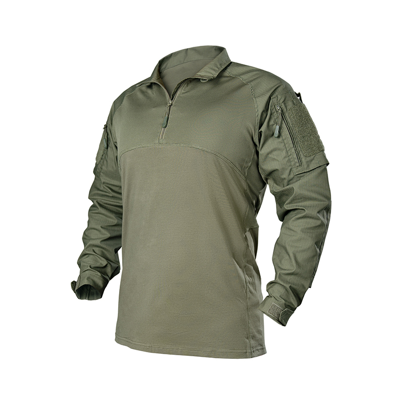 IDOGEAR Men's Tactical Combat Shirt and Pants Set Long Sleeve Multicam Hunting Military Uniform 1/4 Zip UT3011-IDOGEAR INDUSTRIAL